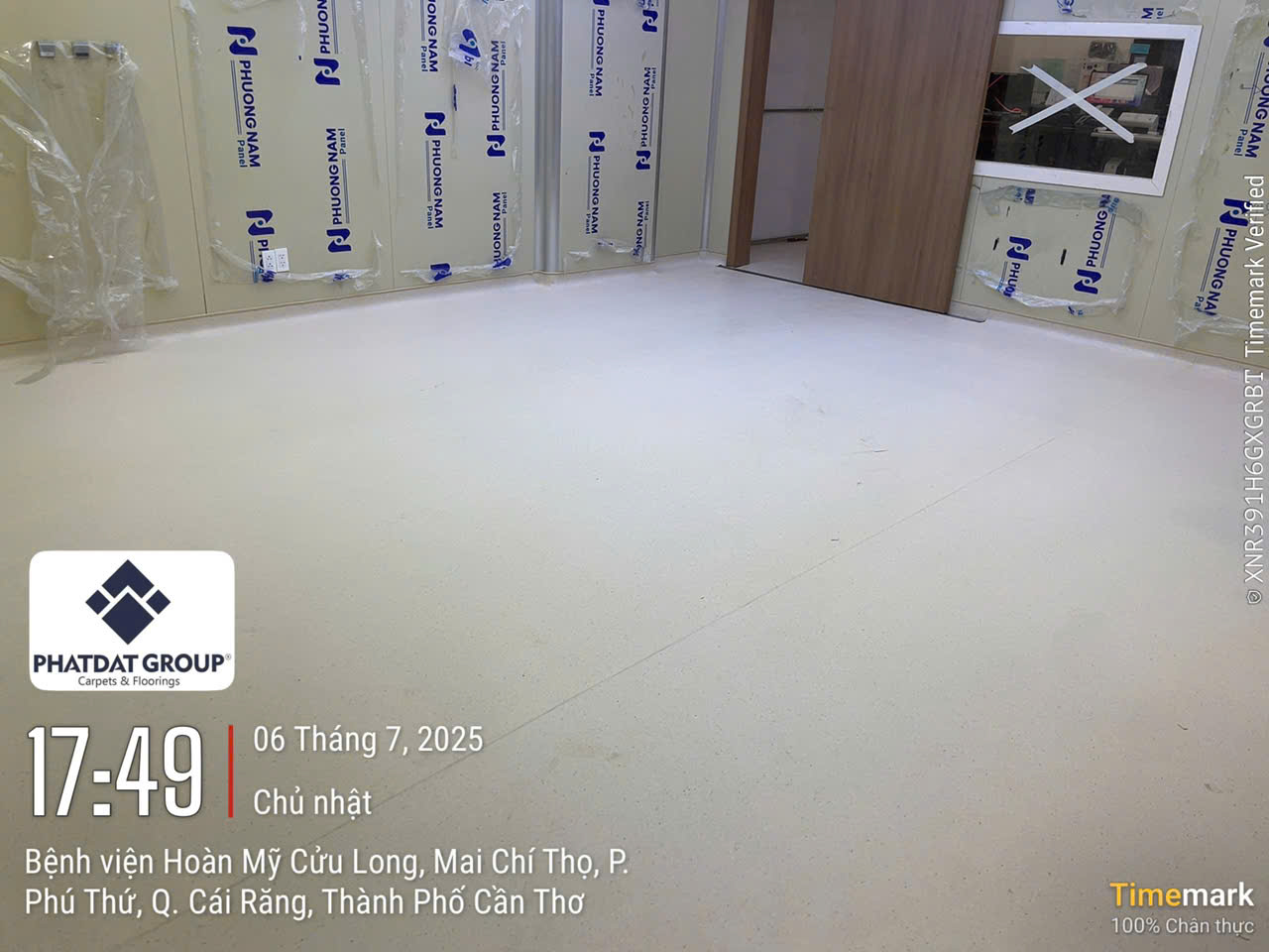 Sàn vinyl bệnh viện Hoàn Mỹ Cửu Long 5
